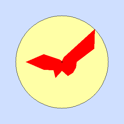 Prevailing wind rose for March 2011