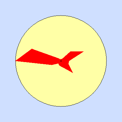 Prevailing wind rose for June 2014